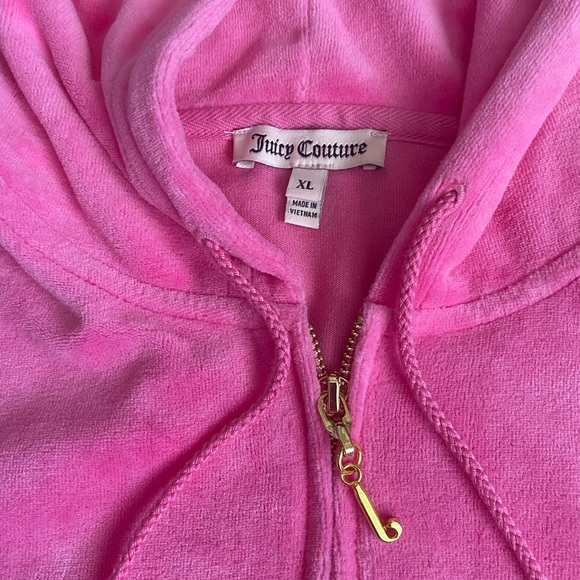 Juicy Couture Sweaters - JUICY COUTURE VELOUR SWEATER